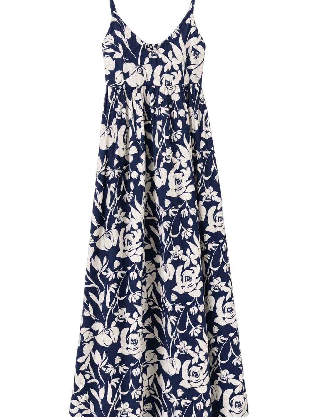 a new day Navy and White Floral Maxi Dress